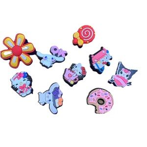 Hello Kitty And Friends Croc Charms Set Of 9